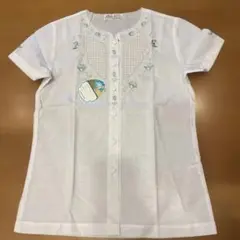新品未使用品　中国　手刺繍　上質ブラウス