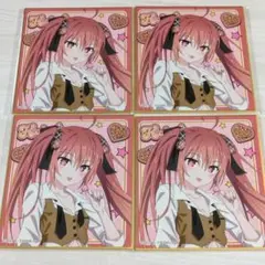 くじコレ デート・ア・ライブⅤ アメスクStyle C賞 ミニ色紙 五河琴里×4