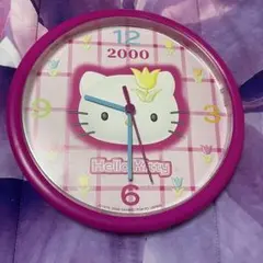 【中古】キティ 壁掛け時計