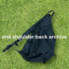 one shoulder back archive y2k tec