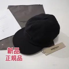 新品 正規品 フィアオブゴッド エッセンシャルズ 23fw ロゴ キャップ 黒
