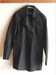 tricot COMME des GARÇONS ダブルブレストコート ブラック