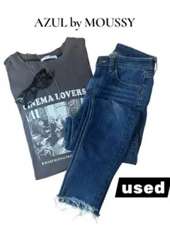 AZUL by MOUSSY デニム denim レディース　ボトムス　古着中古