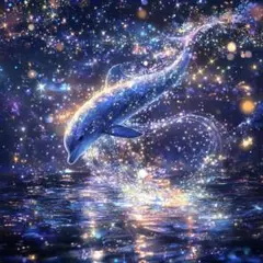 ❣️再販❣️パネル生地　イルカ8柄　即購入⭕️E