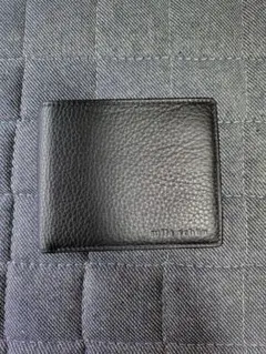mila schon 黒レザー 二つ折り財布
