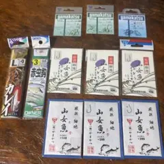 釣り針セット がまかつ　山女魚針　7.5号　8号　他