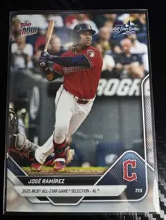 2025 Topps Now ホセ・ラミレス オールスター出場