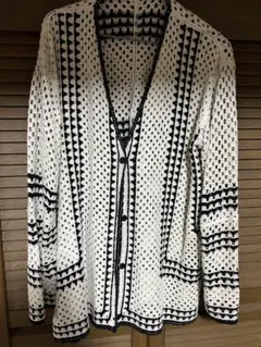 カフネ クロシェ カーディガン