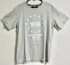 【美品】SY32 by SWEET YEARS グレー Tシャツ Lサイズ