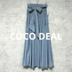 タグ付新品　COCO DEAL ティアード　アシンメトリー　ロングスカート