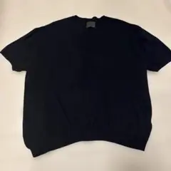 オローネ 半袖ニット クルーネック