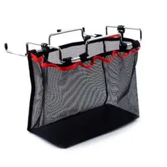 メッシュバッグ 収納ラック 折り畳み アウトドア キャンプ 手荷物収納