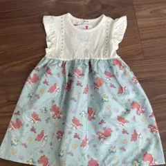 しまむら　RELA. アリエルワンピース　100