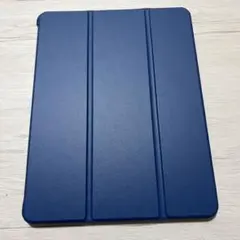 iPad Air 13インチ M3/M2 ケース　ネイビー　薄型　三つ折り