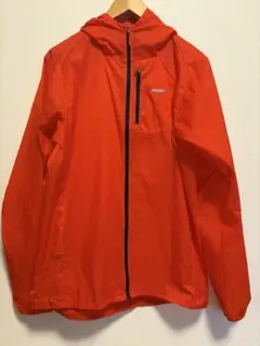 パタゴニア フーディニ メンズ M オレンジ 登山 ランニング 軽量 防風