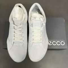 【新品、未使用】ECCO エコー　ゴルフシューズ 41 ホワイト26.0㌢