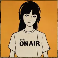 非売品 ステッカー付 テイトウワ アナログ kyne レコード Tシャツ LP 非売品 ステッカー付 テイトウワ アナログ kyne レコード T