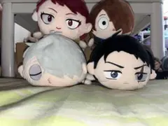 4つセット 鬼太郎 鬼太郎の父 鬼太郎の母 水木 ゲゲゲの謎 ぽてころ Mサイズ