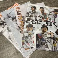 GIANTS 2020-2021 クリアファイル 4枚セット
