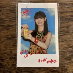 乃木坂46 松尾美佑 乃木カフェ ポロライド風ステッカー