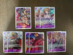 【ワンピカード】紫 SR まとめ プリン サンジ等 THE BESTvol.2
