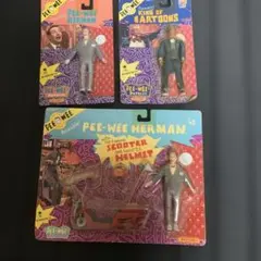 Pee-wee Herman フィギュア 3点セット Pee-wee Herman, Pee-wee's Playhouse, 2025