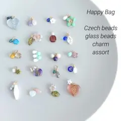 [Happy Bag]チェコビーズ×ガラスビーズ チャー厶アソート