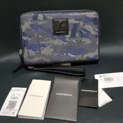 【未使用】 エンポリオアルマーニ ウォレット クラッチバッグ