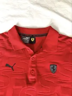 プーマ　フェラーリ　PUMA ポロシャツ XS レッド