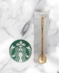 【新品未使用】Starbucks スプーン&コースターセット　お買い得！