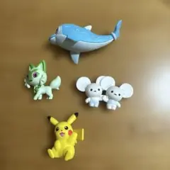 ポケモン　フュギュア　4体　ガチャガチャ
