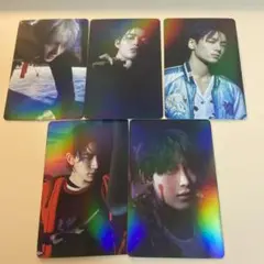 enhypen DESIRE UNLEASH 特典 ホログラム　5枚