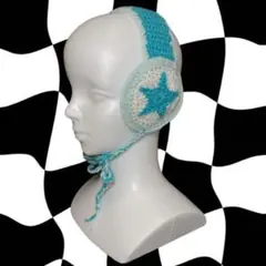 【୨୧ハンドメイド୨୧】 イヤーマフ 耳あて 星