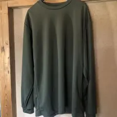 人気のXLサイズ！gimmer 長袖カットソー ！オリーブグリーン