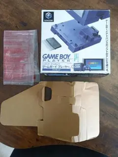 ゲームキューブ用 ゲームボーイプレイヤー　バイオレット　空箱　②