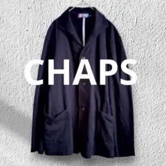 CHAPS カーディガン　ラルフローレン　Ｌ　大きい　ネイビー