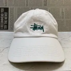 Stussyキャップ白