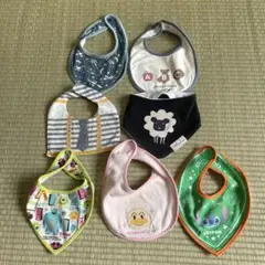 アンパンマンとスティッチのスタイ2枚セット