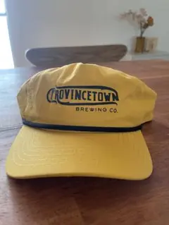 USA Provincetown Brewing ビール　ナイロンキャップ　黄色