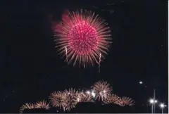花火②〔ハガキサイズ〕写真