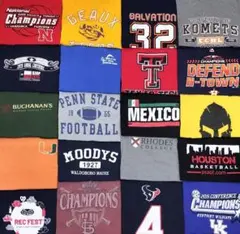 MPM116 US古着 チームロゴ 半袖 Tシャツ まとめ売り Lサイズ 20枚