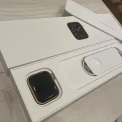 動作確認済Apple Watch SE 本体 40mm ゴールド 箱＆充電器あり
