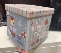 上海ディズニーランド　ダッフィー　収納箱
