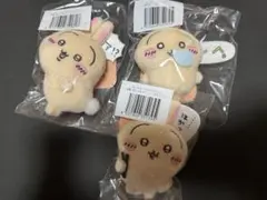ちいかわ うさぎだらけくじ E賞 ぬいぐるみバッジ タグ付き