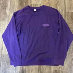 FRUIT OF THE LOOM パープル トレーナー XL