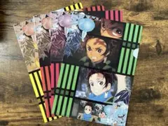 鬼滅の刃　クリアファイル　4枚セット