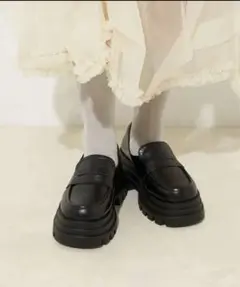 【CIAOPANIC】厚底スニーカーローファー