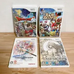 【Wiiソフト】4本セット➃ スマブラ ドラクエ10 テイルズ ラストストーリー