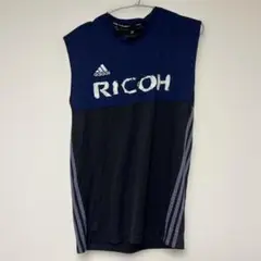 adidas RICOH ノースリーブ Tシャツ　Oサイズ
