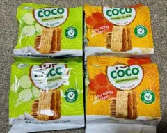 TOP COCO ココナッツクラッカー 4パック